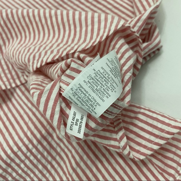 NWT J. Crew Slim Fit Seersucker Long Sleeve Button Up - Picture 4 of 4